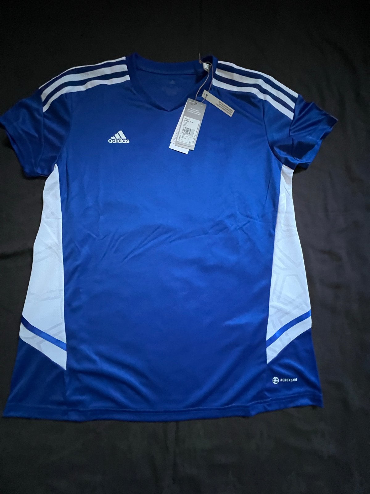 Adidas CON22 JSY W Royal Blue Voetbalshirt Maat L, Sport en Fitness, Ophalen of Verzenden, Nieuw, Overige typen
