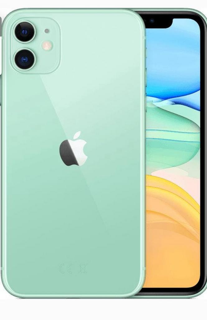 Zeer mooie Iphone 11   128GB groen 98% accu, Telecommunicatie, Mobiele telefoons | Apple iPhone, 128 GB, Zo goed als nieuw, 98 %
