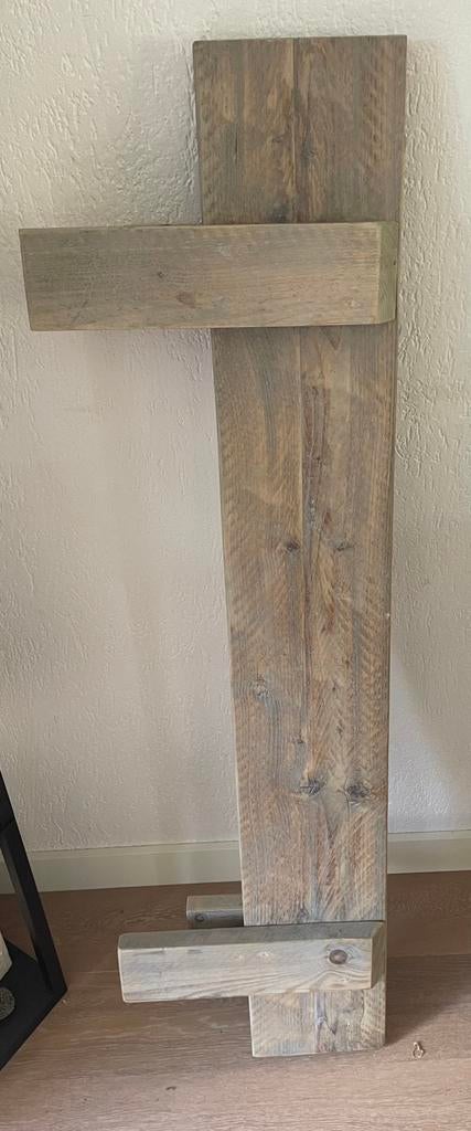 Valbeveiliging voor steigerhout bed, Ophalen, Zo goed als nieuw, Minder dan 140 cm, Minder dan 70 cm