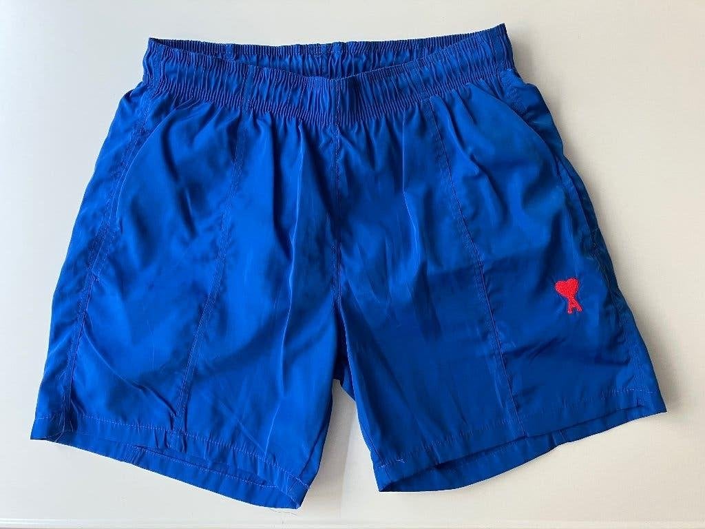 AMI PARIS Alexandre Mattiussi Swim Short zwembroek blauw S, Blauw, Ami Paris, Ophalen of Verzenden, Zwemshort