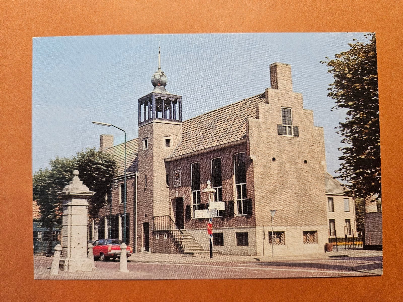 166) Gemeentehuis Baarle-Nassau, Ophalen of Verzenden, Ongelopen, Noord-Brabant