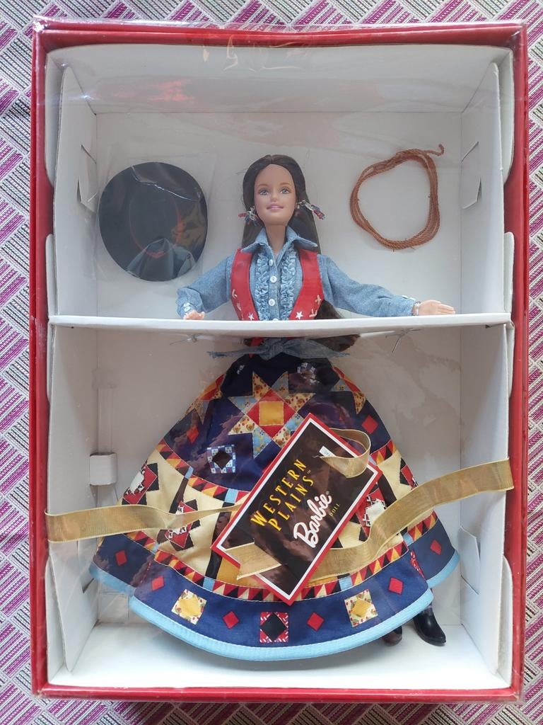 Western Plains Barbie, Collector Edition 1998 - NRFB, Verzamelen, Poppen, Ophalen of Verzenden, Zo goed als nieuw, Fashion Doll