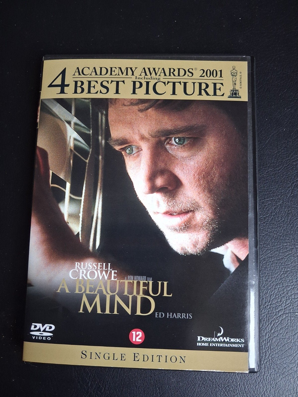 A Beautiful Mind (DVD), Cd's en Dvd's, Dvd's | Drama, Waargebeurd drama, Ophalen of Verzenden, Zo goed als nieuw, Frans