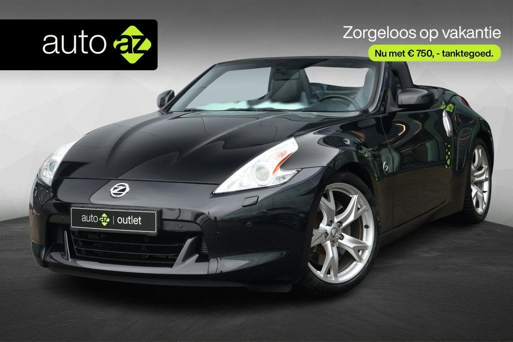 Nissan 370Z Roadster 3.7 V6 Pack / Stoelverwarming, Automaat, Achterwielaandrijving, Gebruikt, Cabriolet