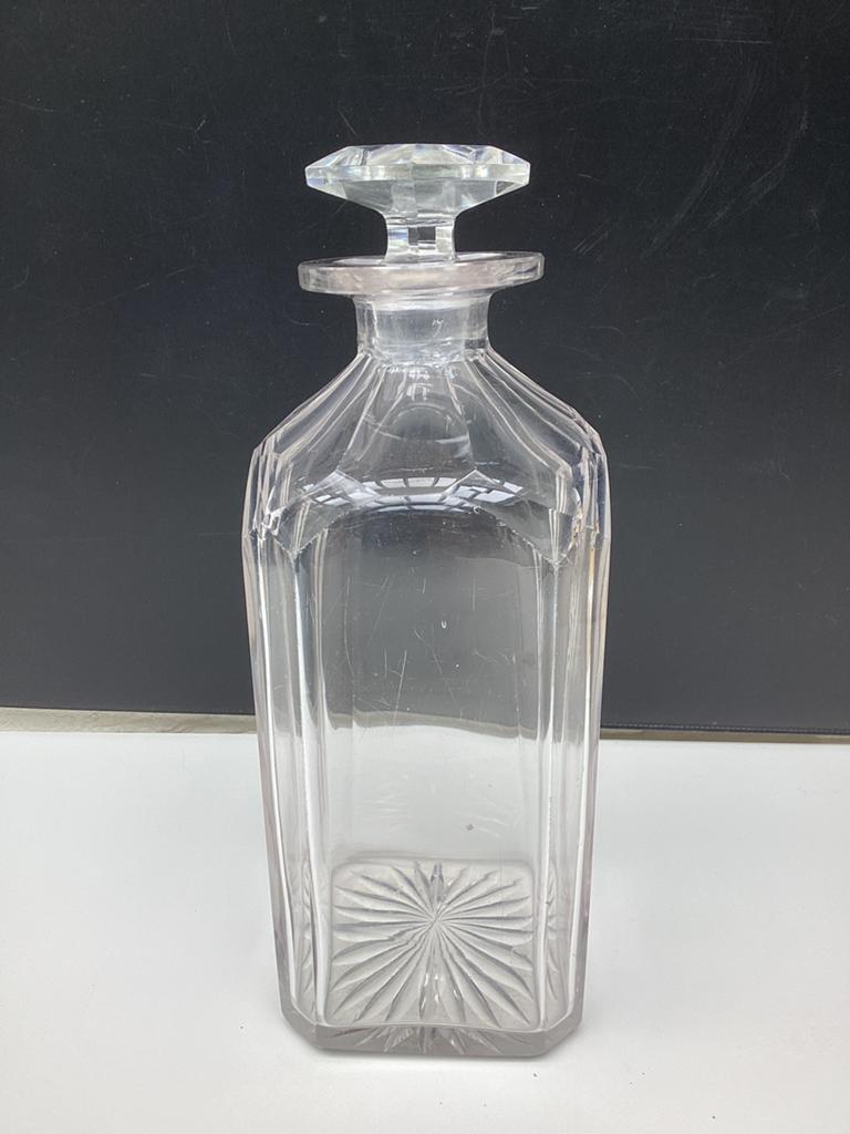 Antieke karaf vierkant, Ophalen of Verzenden