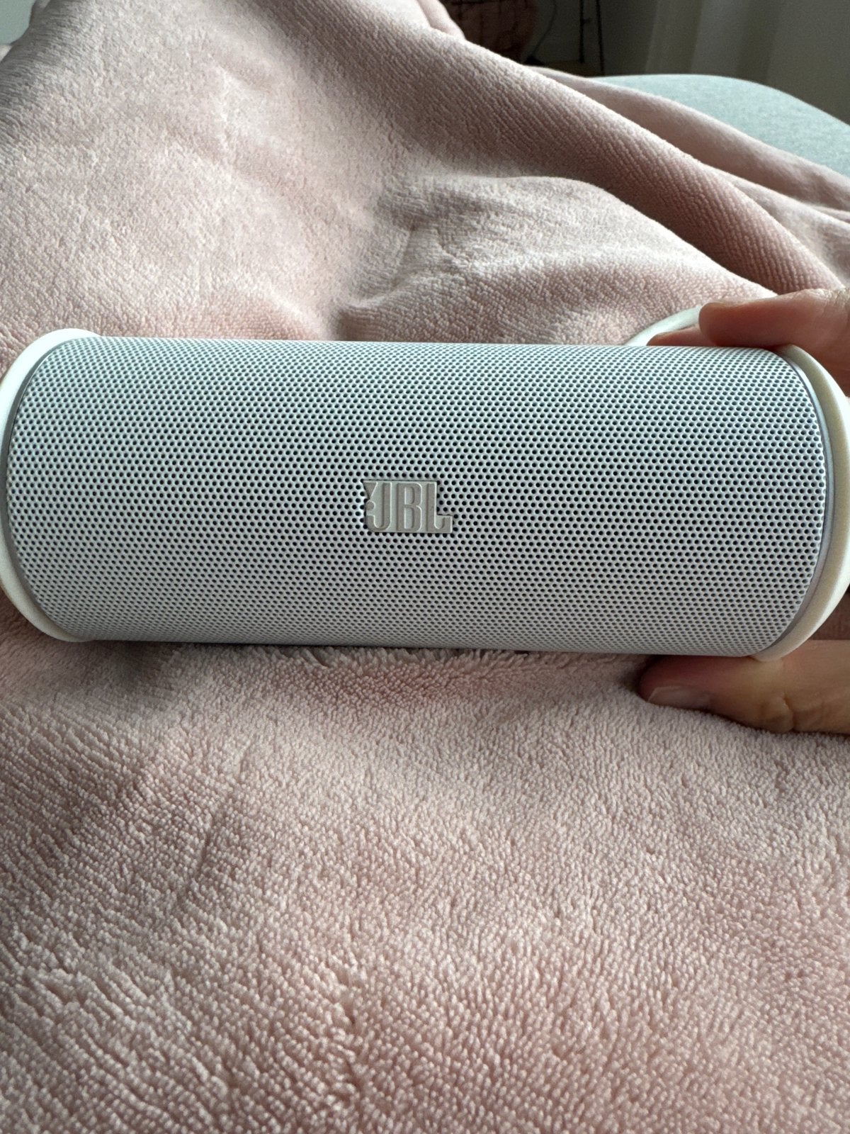 JBL Flip 2 Draagbare Bluetooth Speaker Wit met Hoes, Ophalen, JBL, Overige typen, Zo goed als nieuw