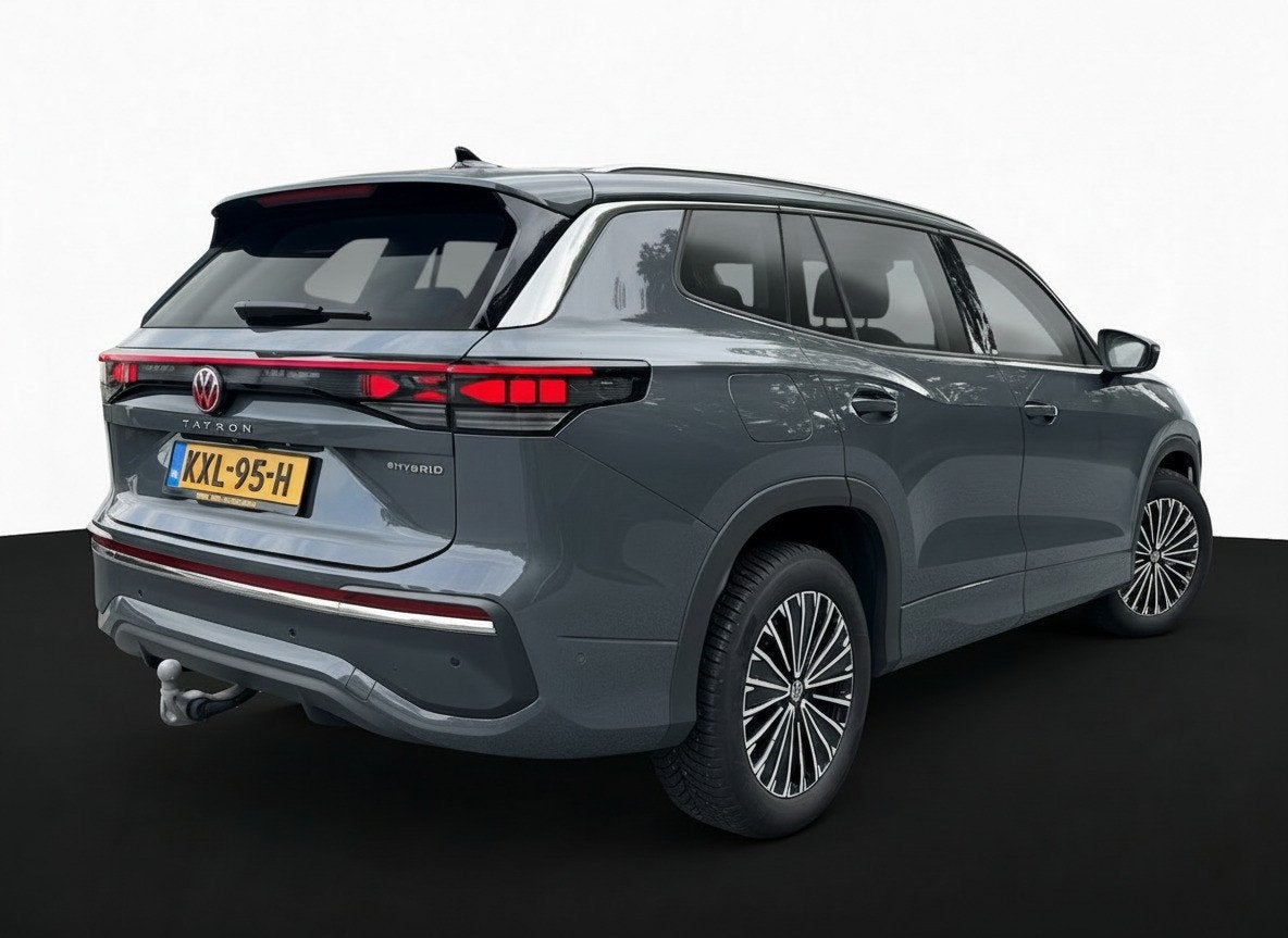 Volkswagen Tayron 1.5 TSI eHybrid 204PK DSG HYBRID ELEGANCE, Auto's, 4 cilinders, Leder en Stof, Bedrijf, Automatische klimaatregeling