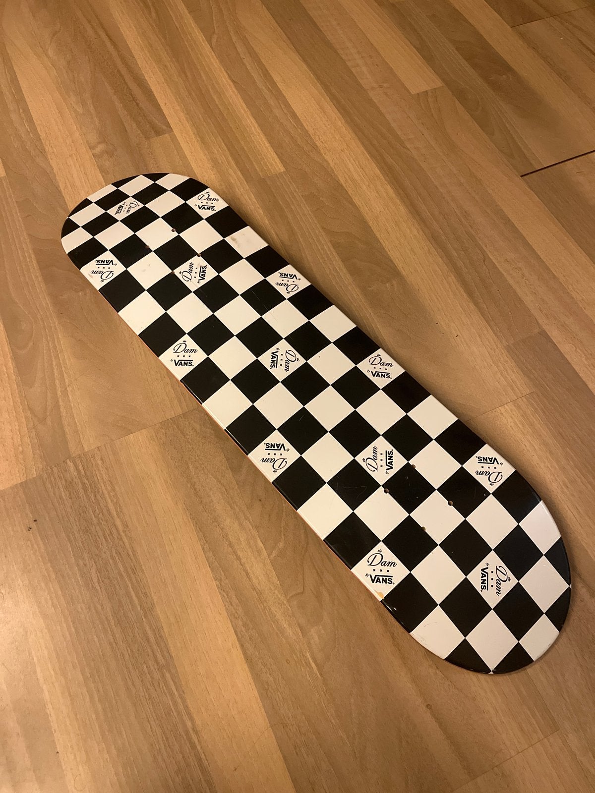 Vans Skateboard Deck - The Dam XXX Vans - Schaakbord, Ophalen of Verzenden, Gebruikt, Skateboard
