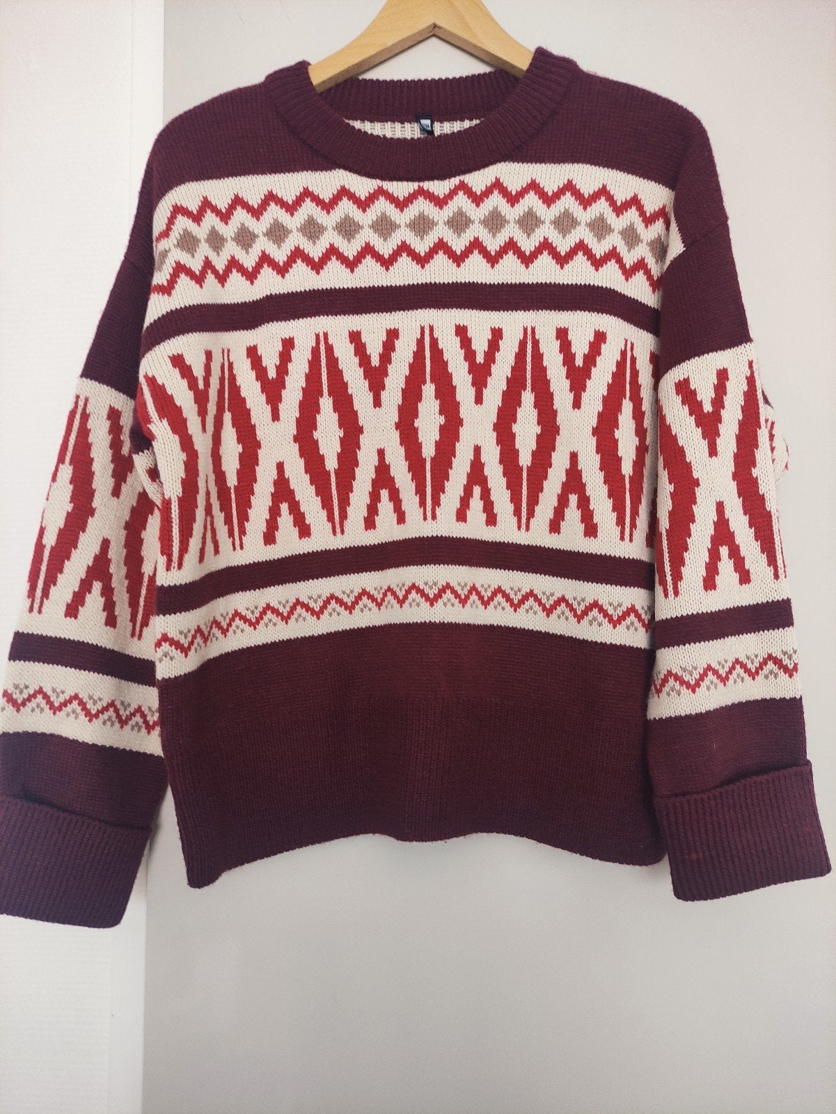 Hema trui met Noorse print maat M, Maat 38/40 (M), Nieuw, Ophalen of Verzenden, Hema