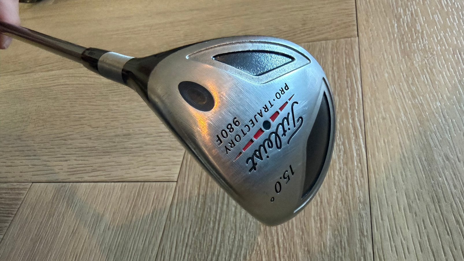 Golfclub set - 2 clubs - Titleist houten 3 - Mizuno PW, Sport en Fitness, Golf, Ophalen of Verzenden, Zo goed als nieuw, Set, Mizuno
