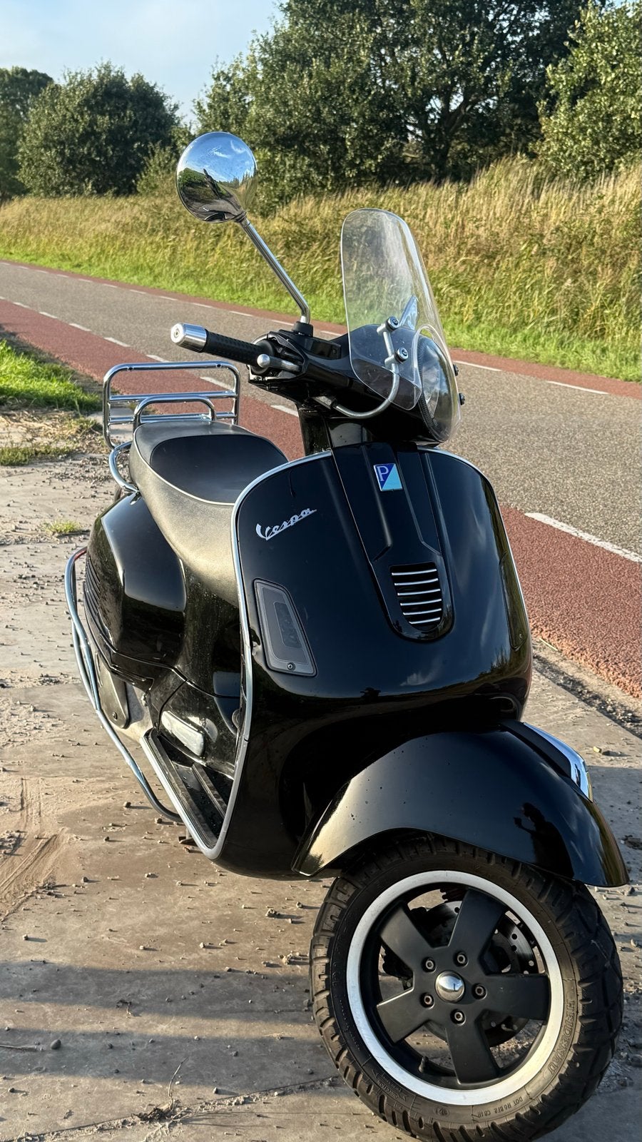 Vespa snorkenteken - Zwart, Goed Onderhouden, Fietsen en Brommers, Overige modellen, Maximaal 45 km/u, Ophalen of Verzenden, Zo goed als nieuw