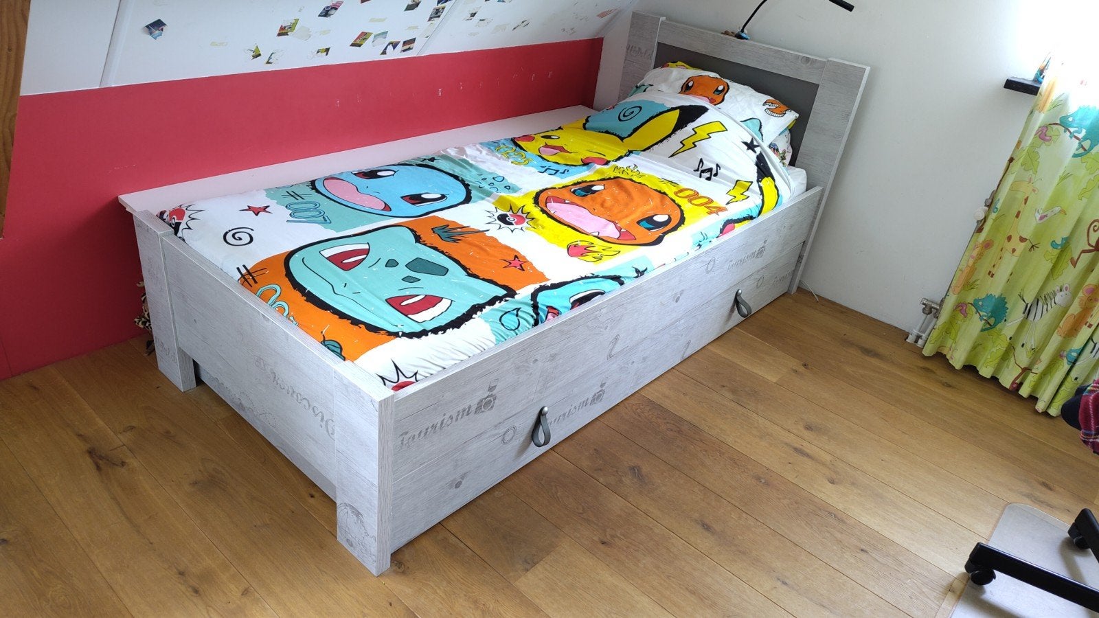 Complete Kinderkamer Leen Bakker: Bureau, Kast, Bed, Kinderen en Baby's, Ophalen, Gebruikt, Jongetje of Meisje
