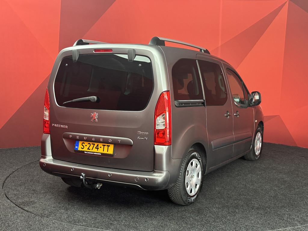 Peugeot Partner Tepee 1.6 VTi XT | Airco | Navigatie | Trekh, Voorwielaandrijving, Euro 5, Gebruikt, Zwart