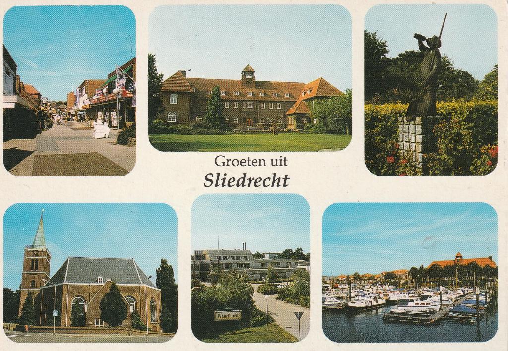 Groeten uit Sliedrecht, Ophalen of Verzenden, 1980 tot heden, Gelopen, Zuid-Holland