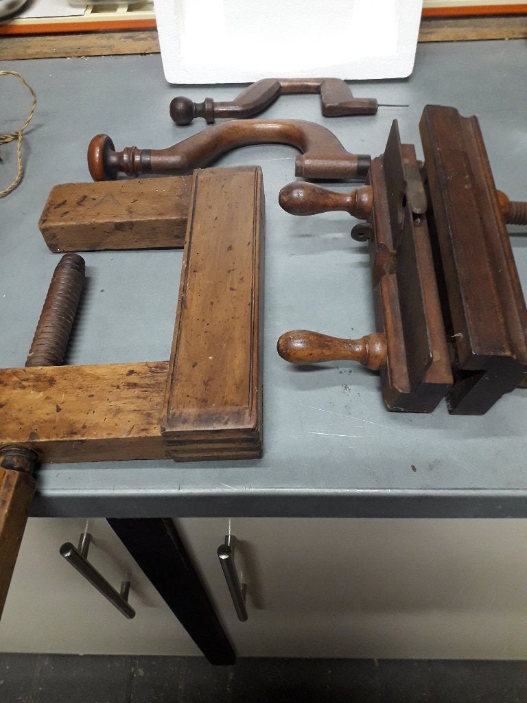 ZEER ANTIEK HOUTEN GEREEDSCHAP in GOEDE STAAT, Ophalen of Verzenden
