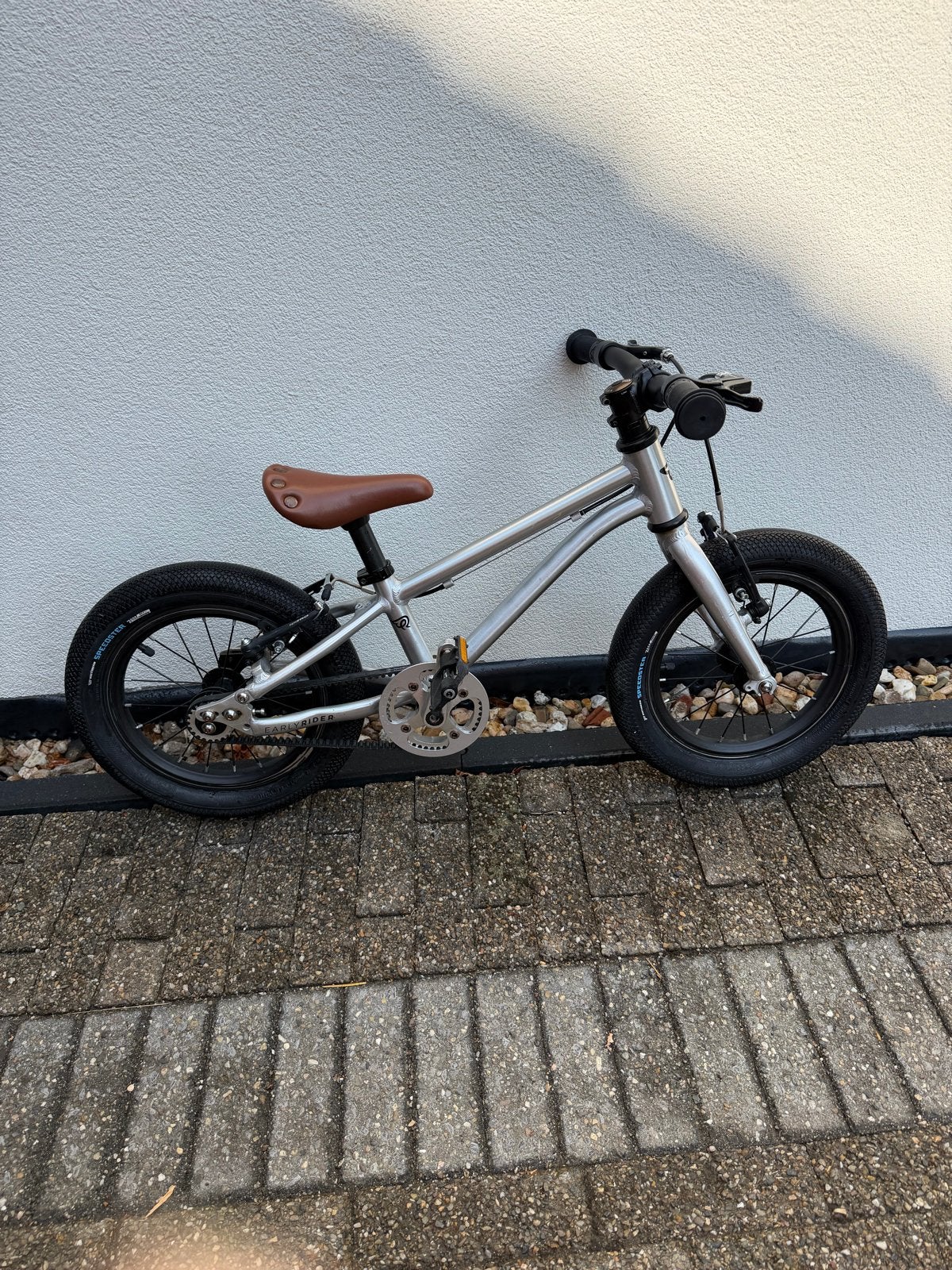 Easy Rider kinderfiets - Zo goed als nieuw, Ophalen, Zo goed als nieuw, Velgrem, Minder dan 16 inch