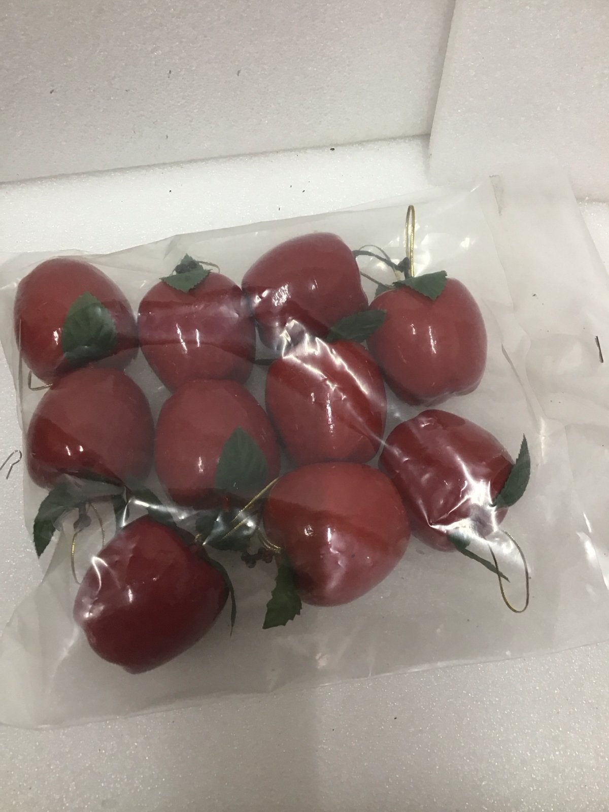 Rode appeltjes voor decoratie,, Ophalen of Verzenden, Zo goed als nieuw