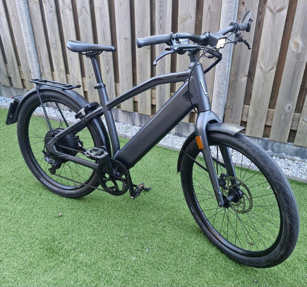 Stromer sport, maat L, blauwe 983 wh accu, Minder dan 47 cm, Ophalen of Verzenden, Zo goed als nieuw, Stromer