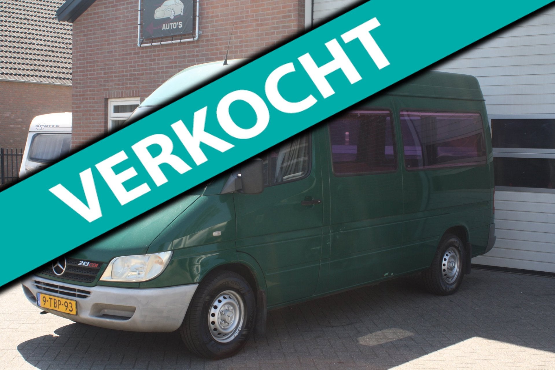 Mercedes-Benz 901.6 213CDI Camper op kenteken, Nap 170.006km, Caravans en Kamperen, Campers, Automaat, Mercedes-Benz, Bedrijf