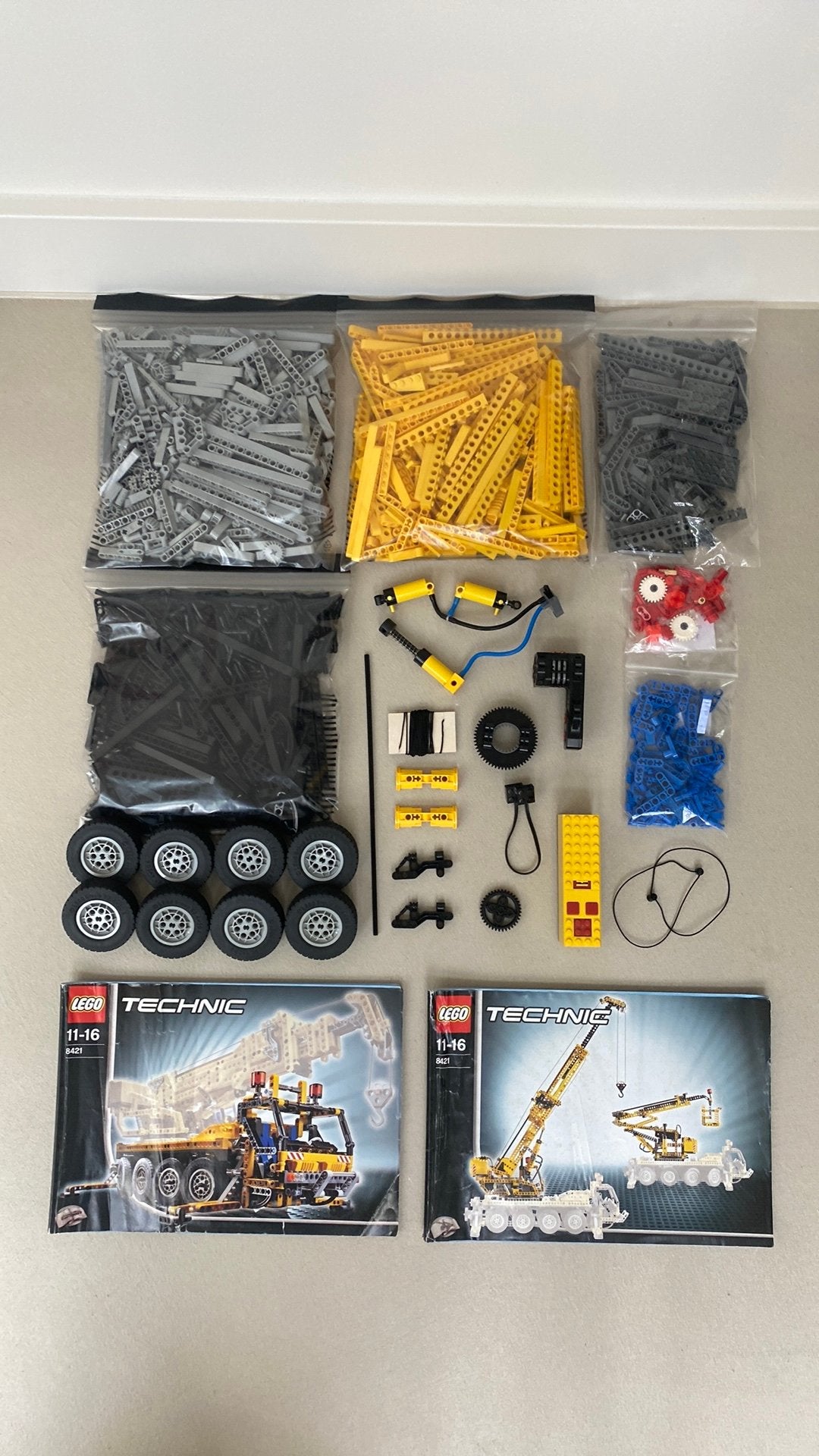 Lego 8421 Technic Kraan, Ophalen of Verzenden, Zo goed als nieuw