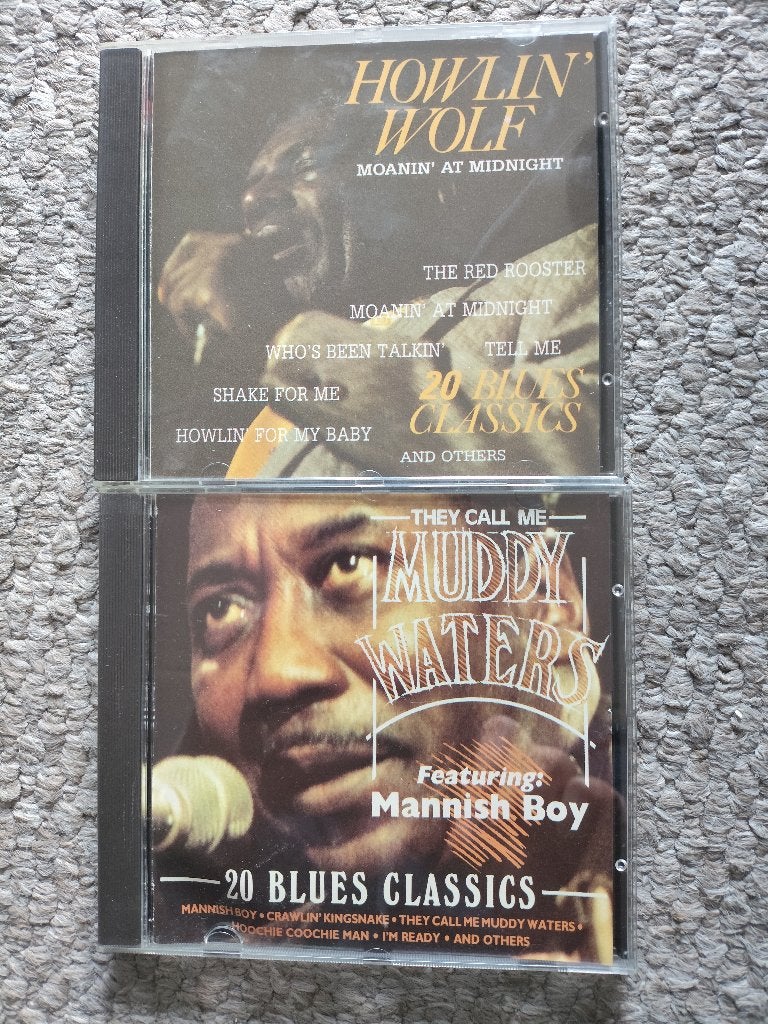 2 cd's Blues Classics in nette staat, Ophalen of Verzenden, 1980 tot heden, Zo goed als nieuw, Blues