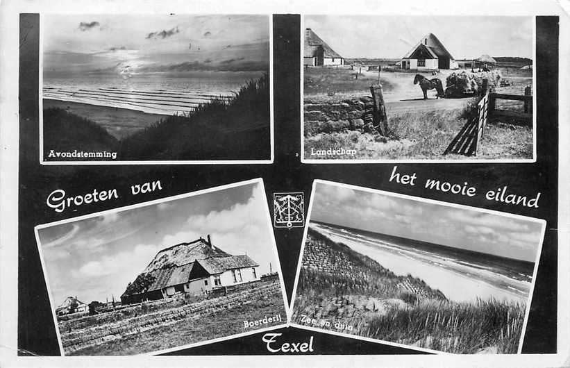 377-617-015 Texel, Verzenden, Voor 1920, Noord-Holland