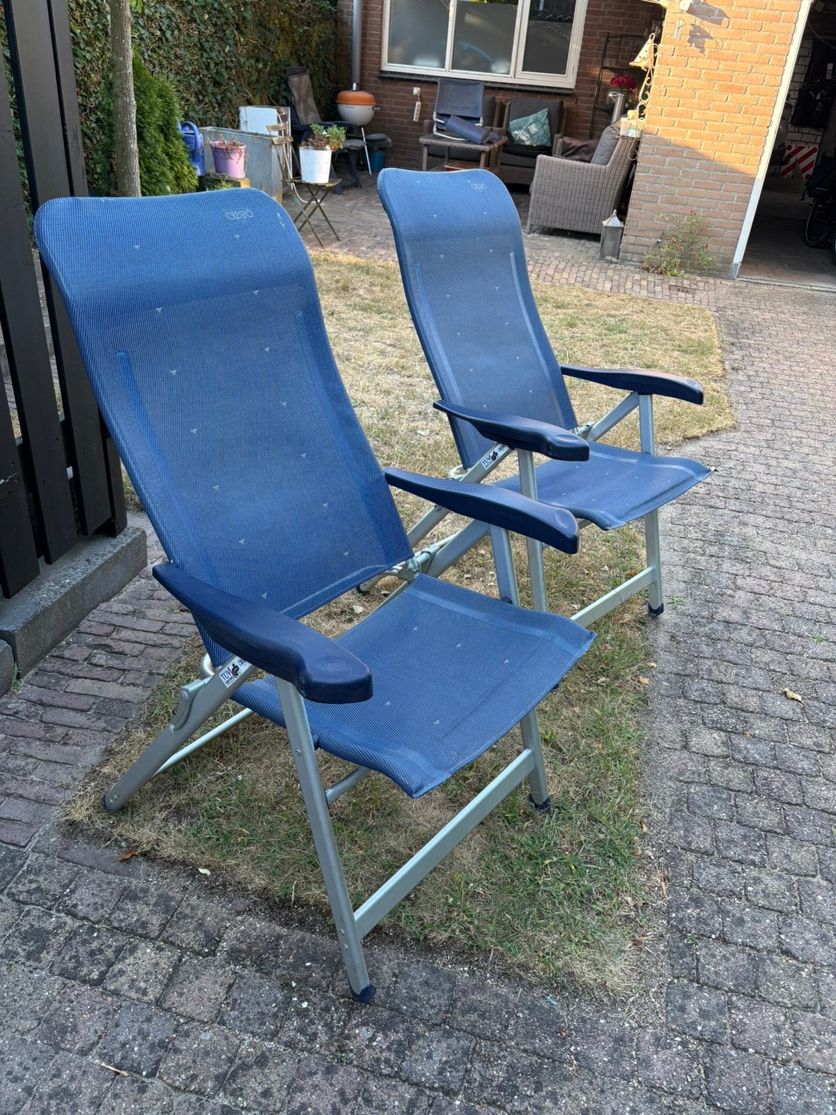 Crespo tuin stoelen, Ophalen of Verzenden, Zo goed als nieuw, Campingstoel