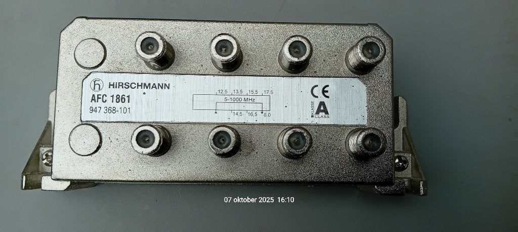Hirsmann AFC 1861, Ophalen of Verzenden, Gebruikt