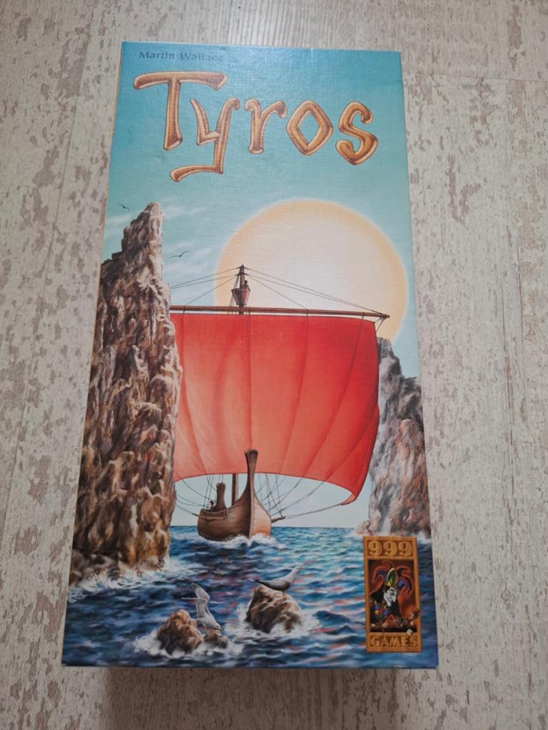 Tyros bordspel - Strategisch spel van Martin Wallace, Drie of vier spelers, Ophalen of Verzenden, Gebruikt, 999 Games