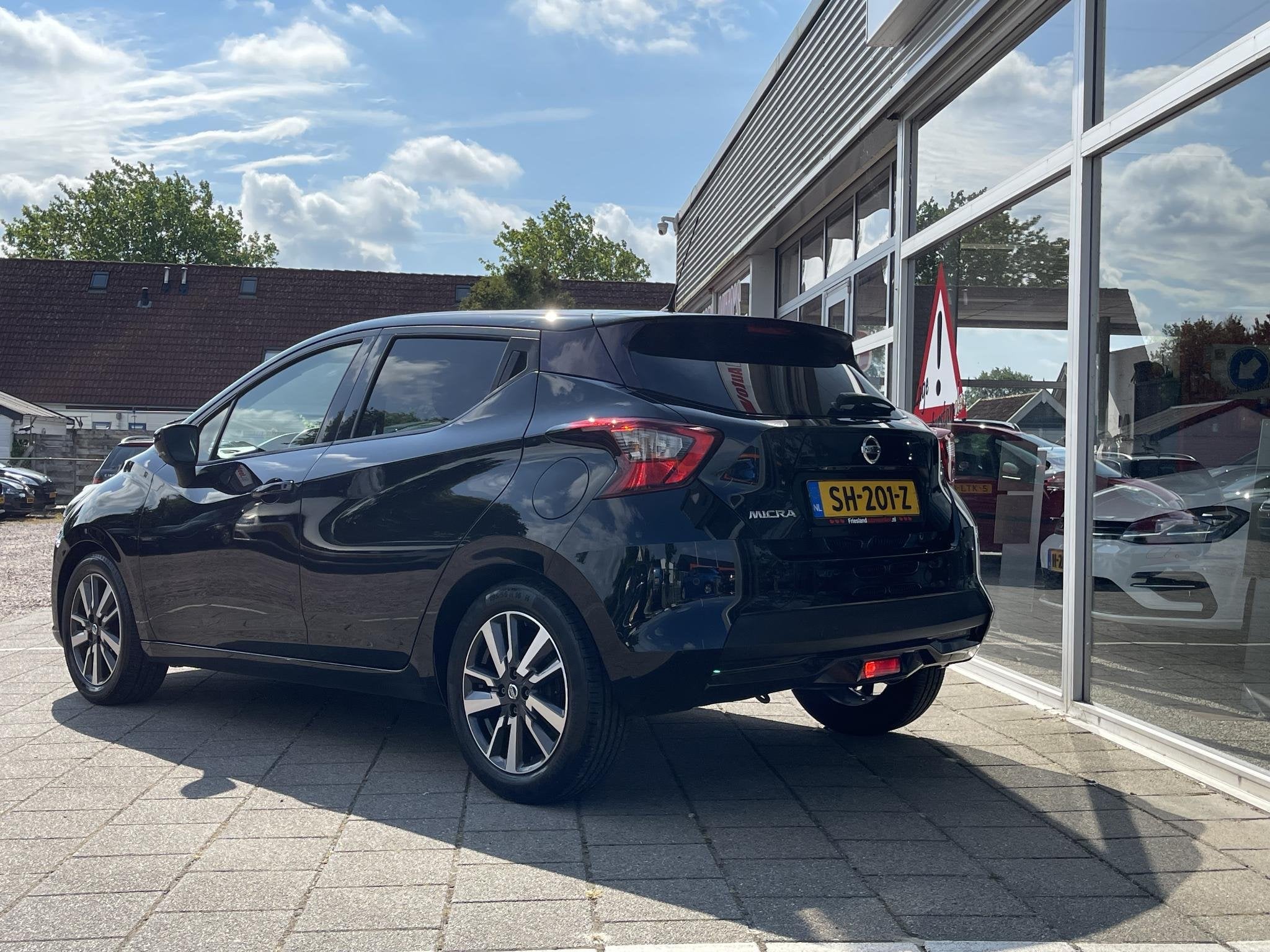 Nissan Micra 0.9 IG-T N-Connecta /Cruise/Clima/Camera/2018/, Voorwielaandrijving, 898 cc, Stof, Euro 6