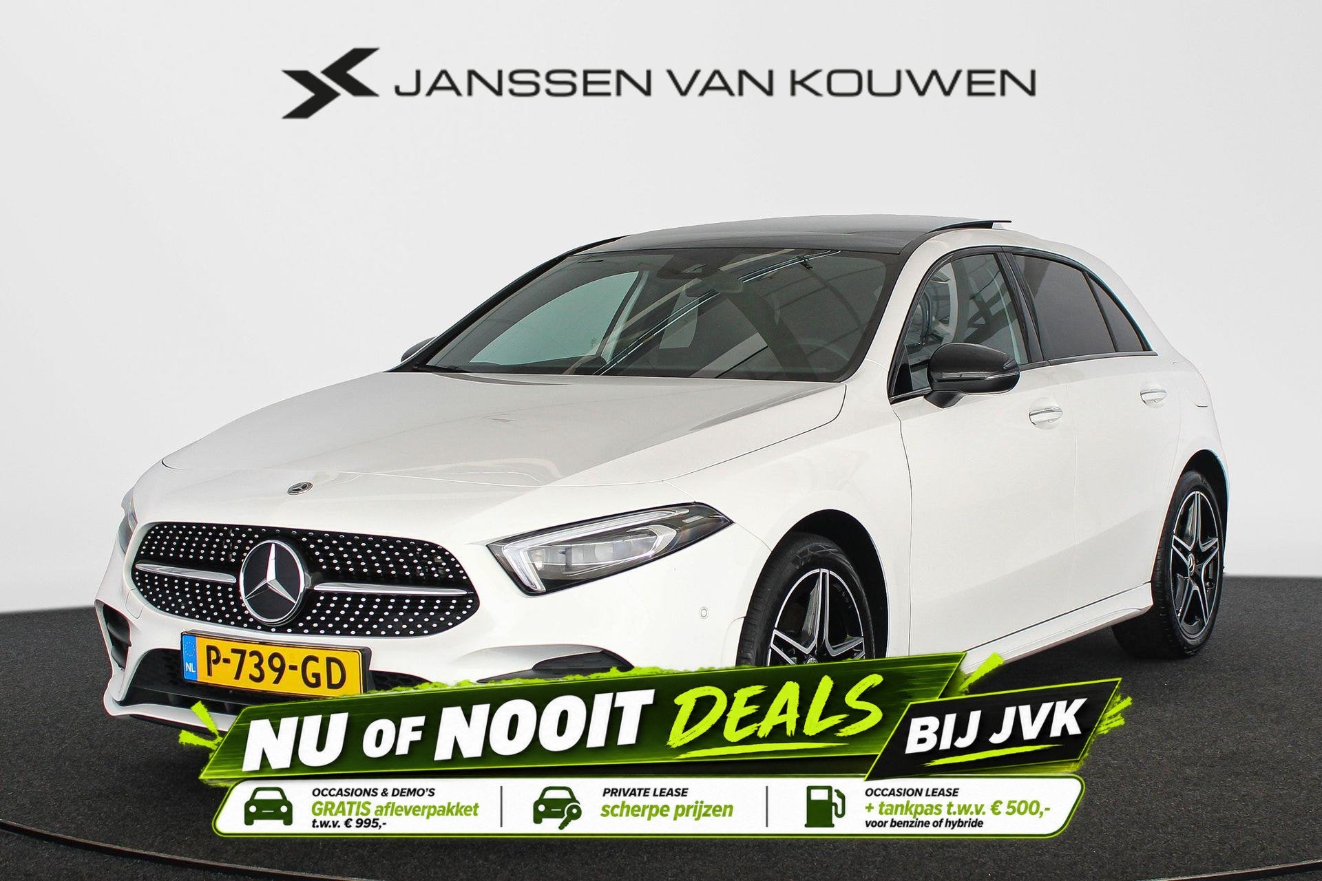 Mercedes-Benz A-klasse 250 e Business Solution AMG Limited P, Gebruikt, 4 cilinders, 16 kWh, Leder en Stof
