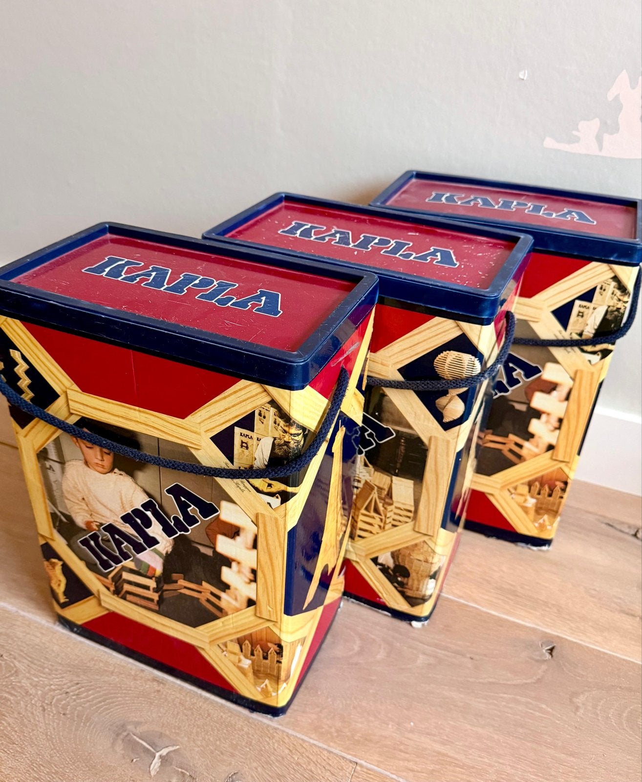 KAPLA houten plankjes - 3 dozen (569 plankjes), Ophalen, Gebruikt, Overige merken