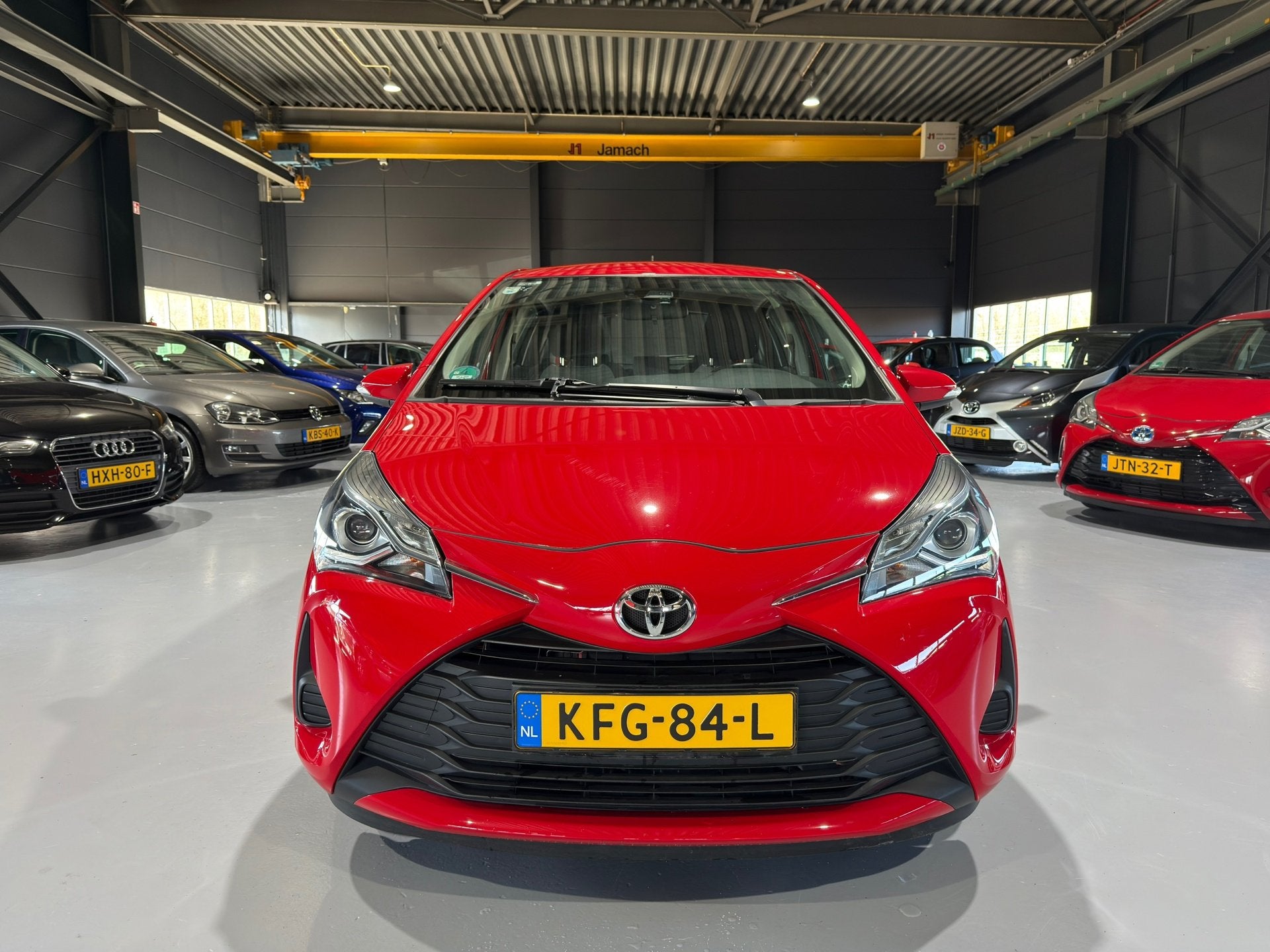 Toyota Yaris 1.0 VVT-i Comfort Dealeronderhouden |1ste Eignr, Auto's, Toyota, Voorwielaandrijving, Stof, Gebruikt, Euro 6