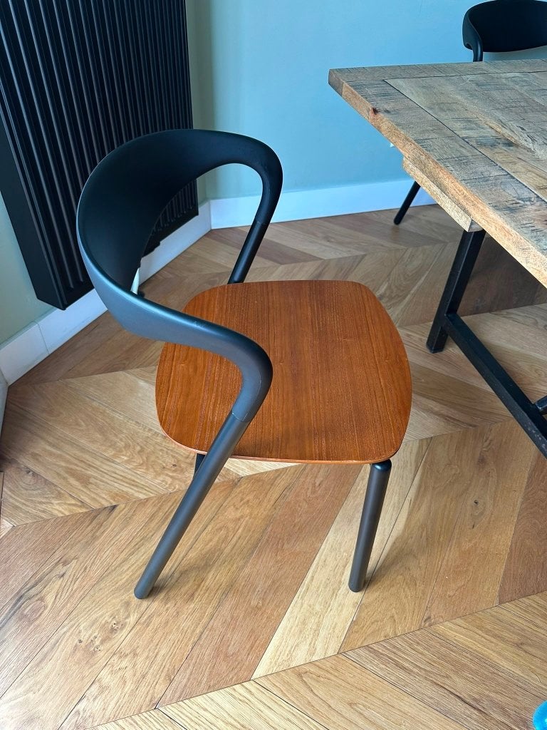 eetkamerstoel, Huis en Inrichting, Stoelen, Ophalen, Hout, Zwart, Nieuw