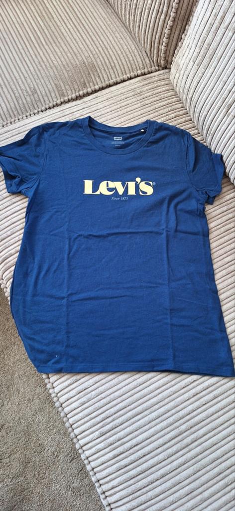 T-shirt van Levi's dames, Kleding | Dames, T-shirts, Blauw, Ophalen of Verzenden, Zo goed als nieuw, Korte mouw