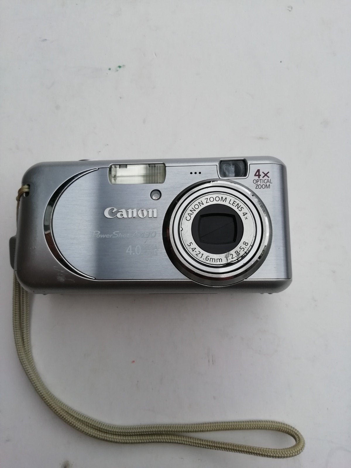 Canon PowerShot A430 Compactcamera - Werking niet getest, Canon, Ophalen of Verzenden, Compactcamera, 4 t/m 7 keer