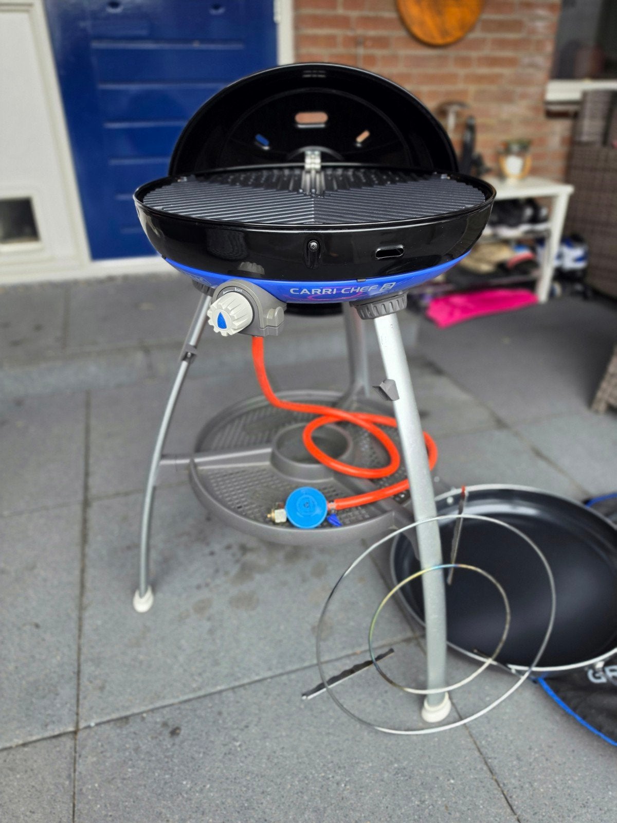Cadac Carri Chef 2 Skottelbraai - Zo goed als nieuw!, Ophalen of Verzenden, Zo goed als nieuw, Cadac carri chef