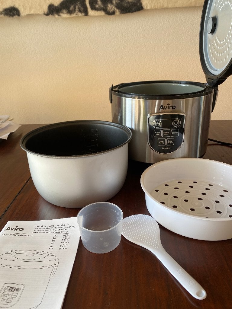 Aviro Rice Cooker 1.8 liter, Ophalen of Verzenden, Zo goed als nieuw