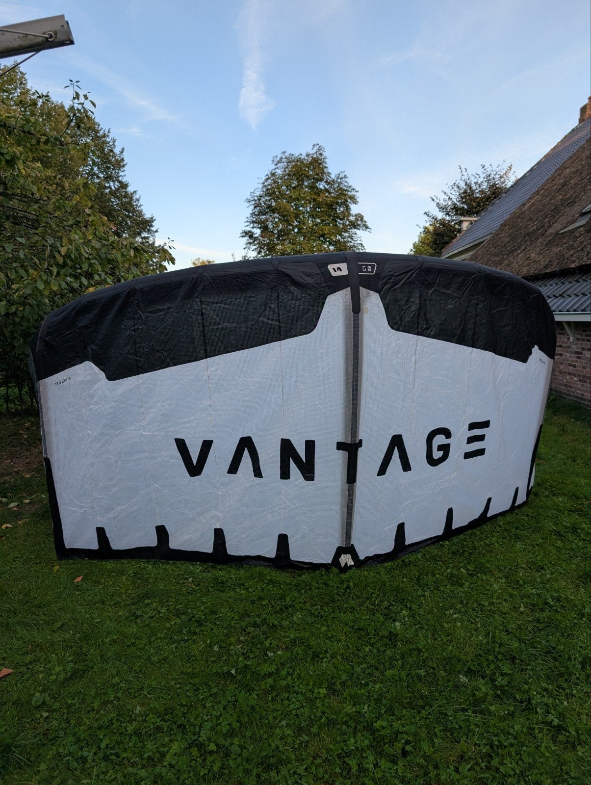 Vantage Vulture 9m²  Kite - en evt 7m2 en bar, Watersport en Boten, Gebruikt, 9 m², Bar, Geen board