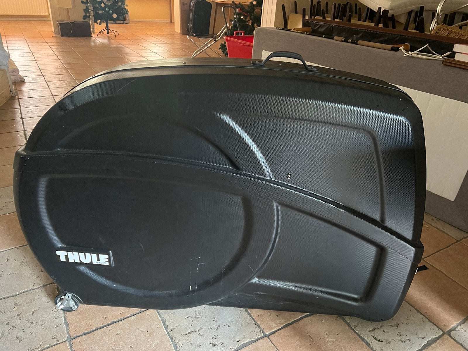 Thule RoundTrip Transition Hard Case Fietskoffer, Ophalen of Verzenden, Kinderkar, Minder dan 20 kg