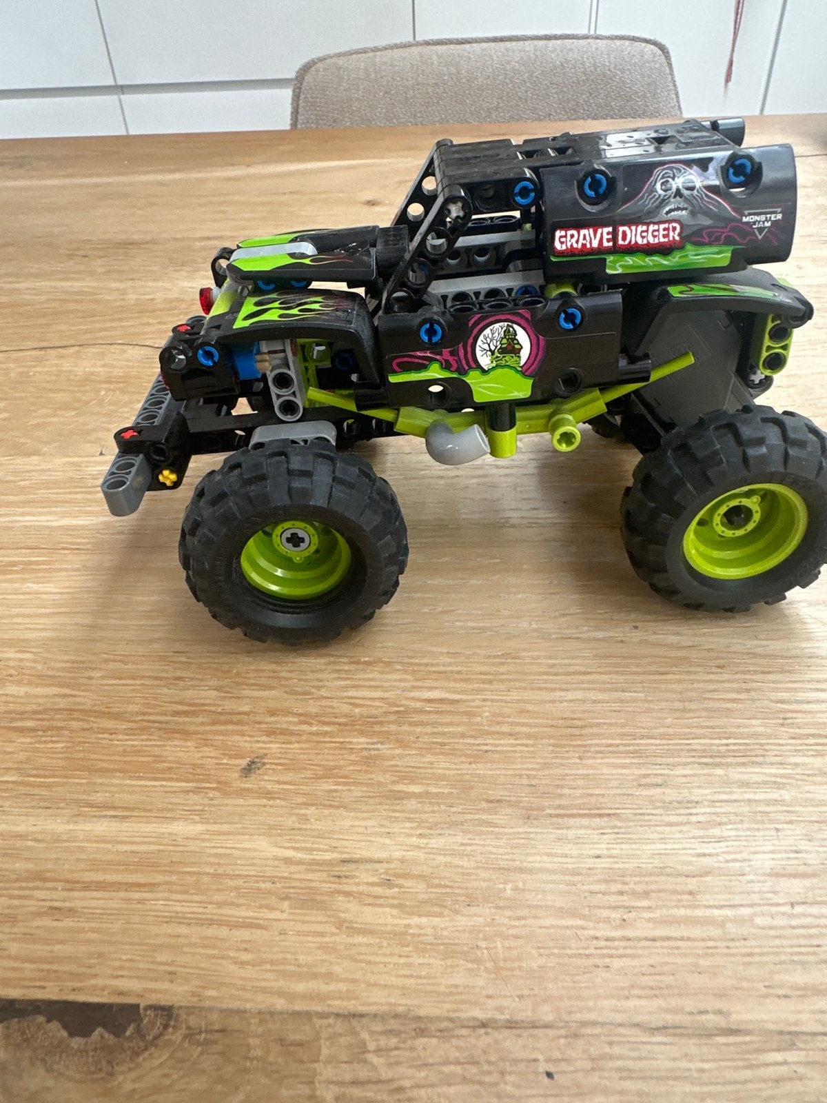 Technisch Lego Grave Digger Monster Truck, Ophalen of Verzenden, Gebruikt, Overige merken