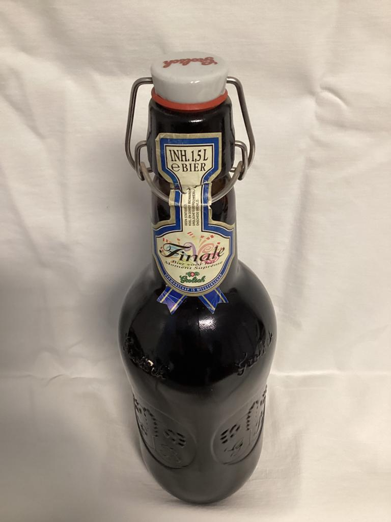 Grote en tevens VOLLE fles Finale bier, juni 1999, Verzamelen, Ophalen, Flesje(s), Grolsch