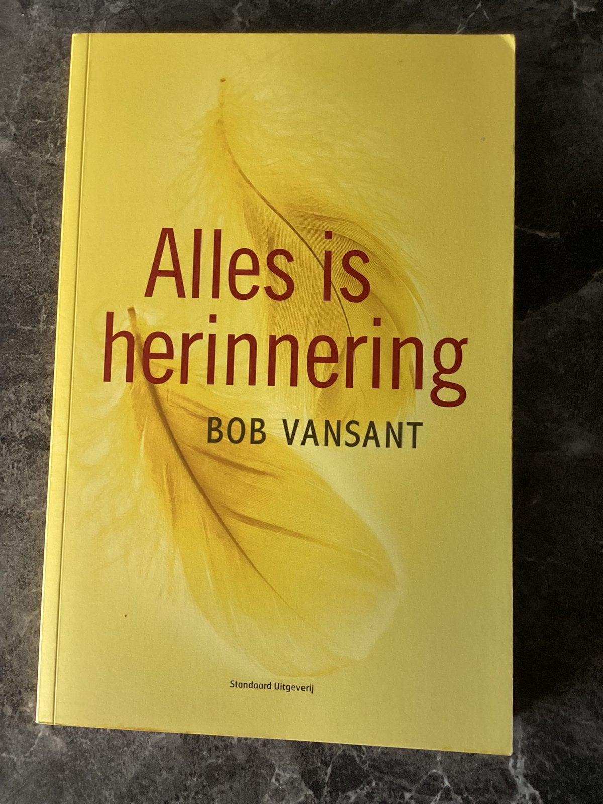 Alles is herinnering SC Bob Vansant, Ophalen of Verzenden, Zo goed als nieuw