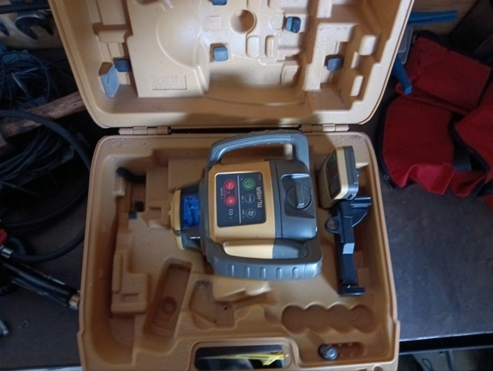 Topcon RL-H5A Afschotlaser met ontvanger, Ophalen of Verzenden, Gebruikt, Overige meters