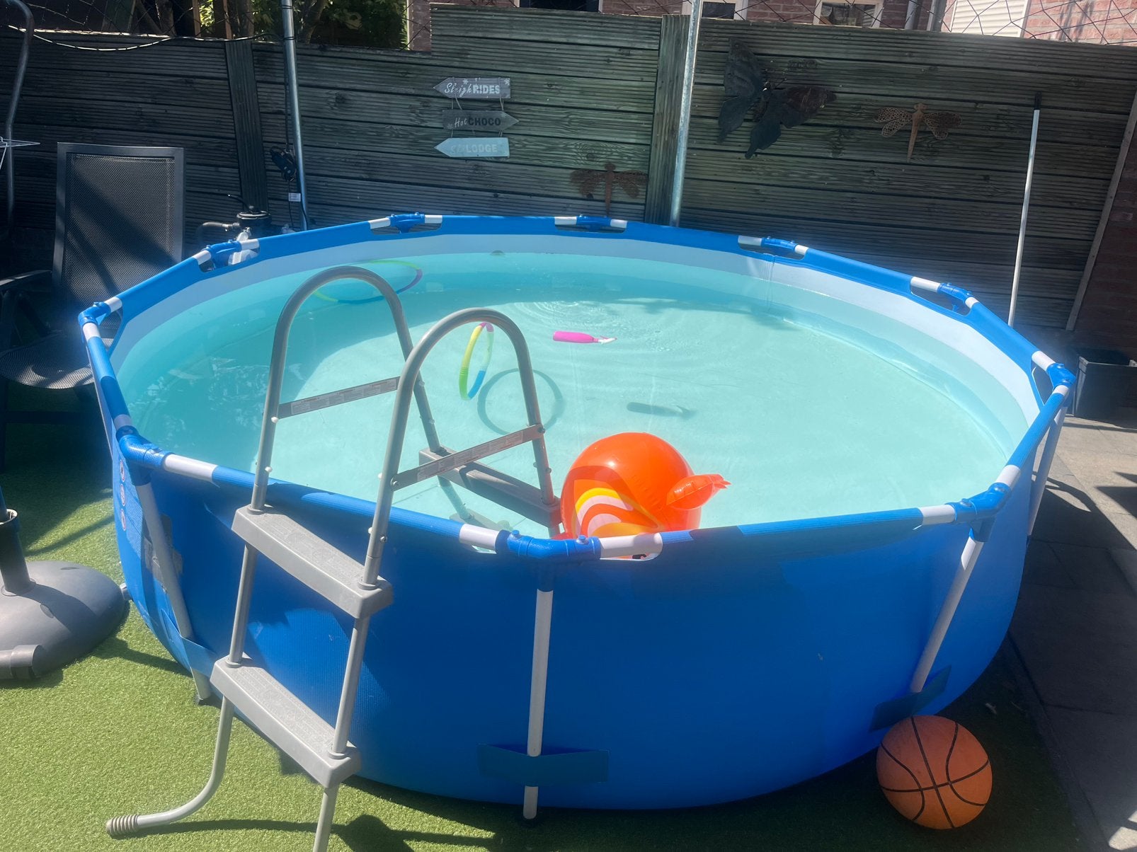 Zeembad te koop met filter, Ophalen, Minder dan 80 cm, Opzetzwembad, Rechthoekig