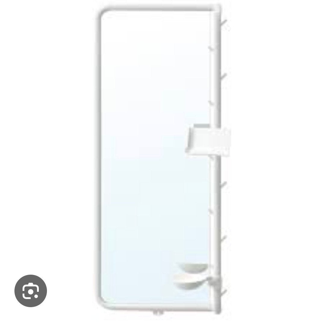 IKEA Möjlighet spiegel met sieradenbakje en haakjes, Ophalen, Minder dan 50 cm, Zo goed als nieuw, Minder dan 100 cm