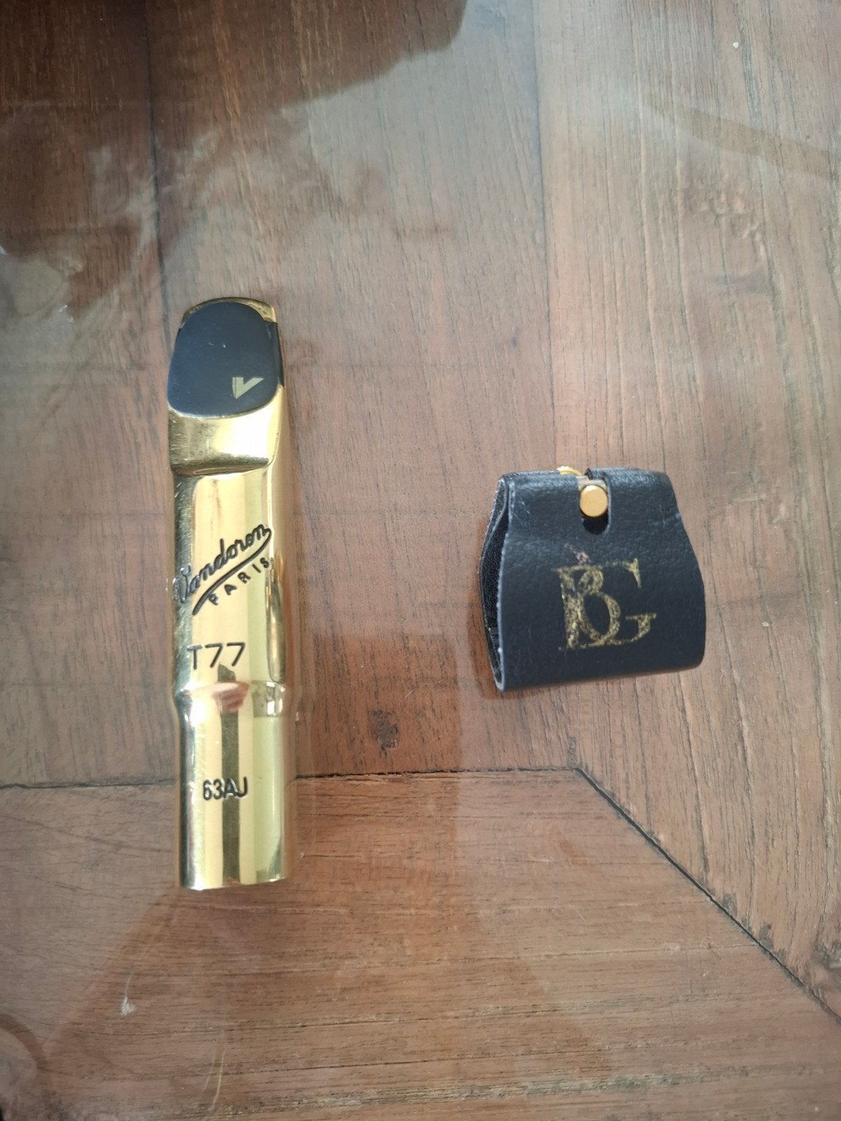 Vandoren T77 Tenor Saxofoon Mondstuk met BG Ligatuur, Ophalen, Zo goed als nieuw, Tenor