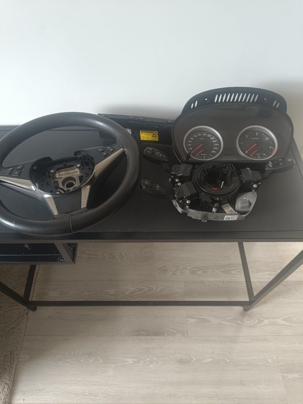 Bmw 530d stuur teller en schakelaars, Ophalen of Verzenden, Zo goed als nieuw, Stuurtje of Sportattribuut