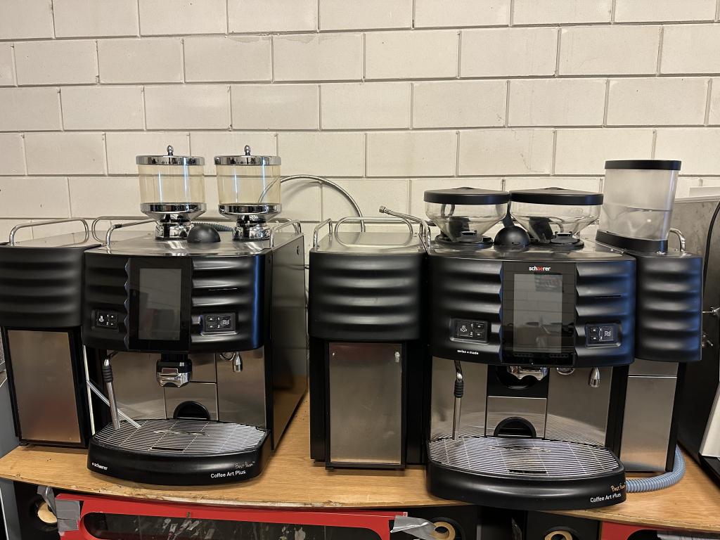 Schaerer Coffee Art Best Foam Touch met melkkoeler, Witgoed en Apparatuur, Espresso apparaat, Niet ingevuld, Koffiebonen, Zo goed als nieuw