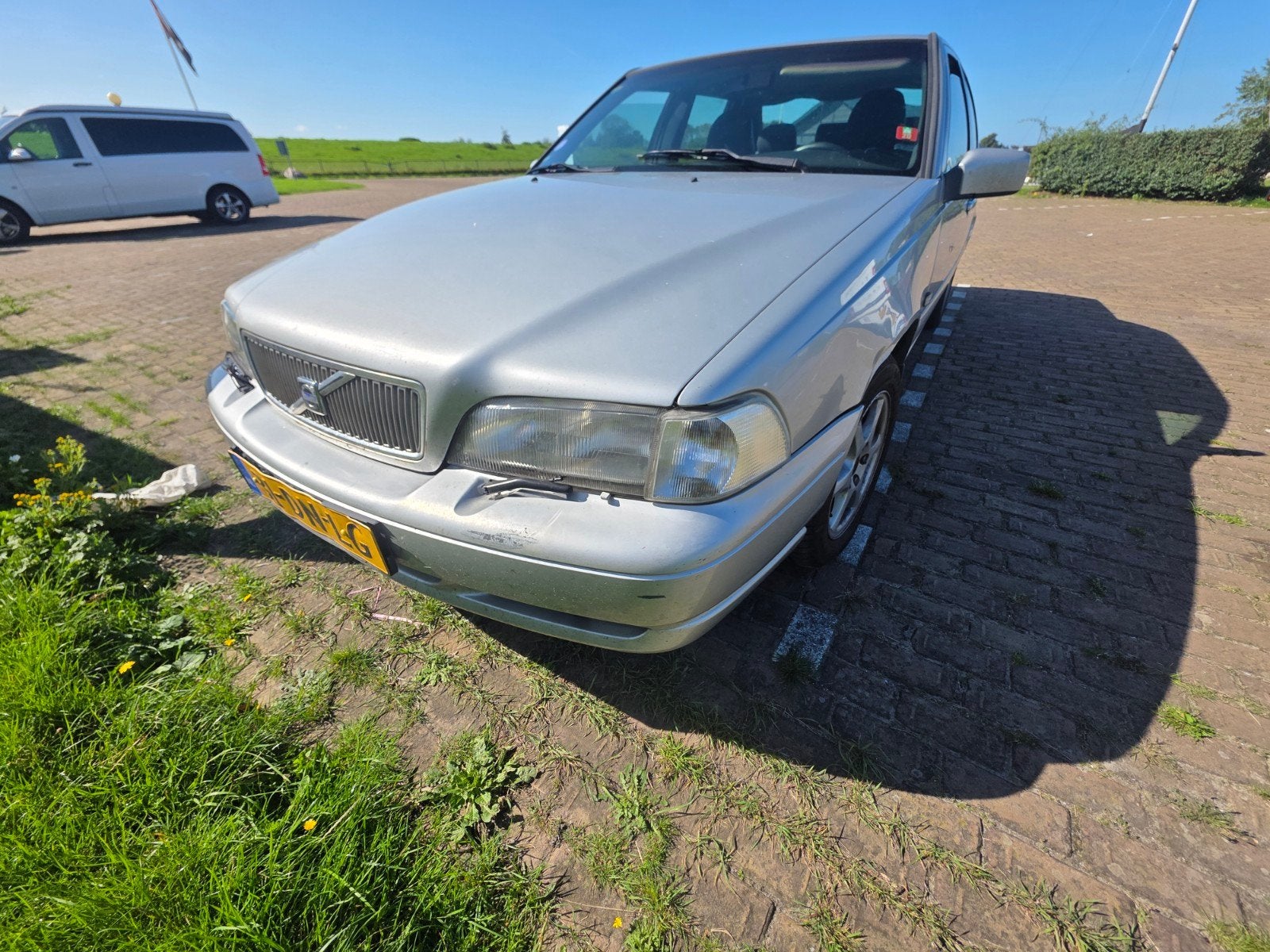 Volvo S70 2.4 Bi-fuel LPG 1999 nu in prijs verhoogd !, Auto's, Voorwielaandrijving, Zwart, Leder en Stof, Origineel Nederlands